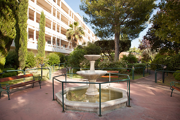 Les jardins de l'EHPAD les Cannes Blanches