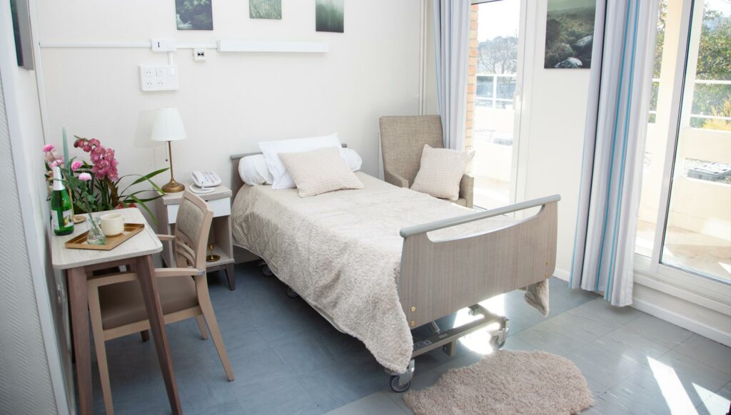 Chambre EHPAD les Cannes Blanches - Marseille, quartier les Olives